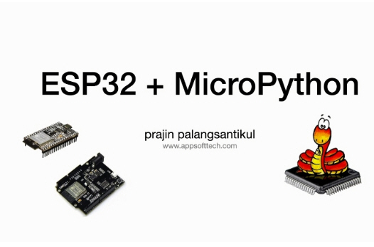 คอร์สสอนสด "ก้าวแรกกับ MicroPython และ ESP32" พร้อมชุดทดลองESP32