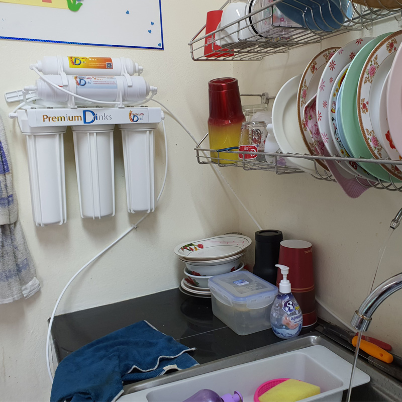 เครื่องกรองน้ำดื่ม 5ขั้นตอน รุ่น UF ราคาพร้อมติดตั้ง