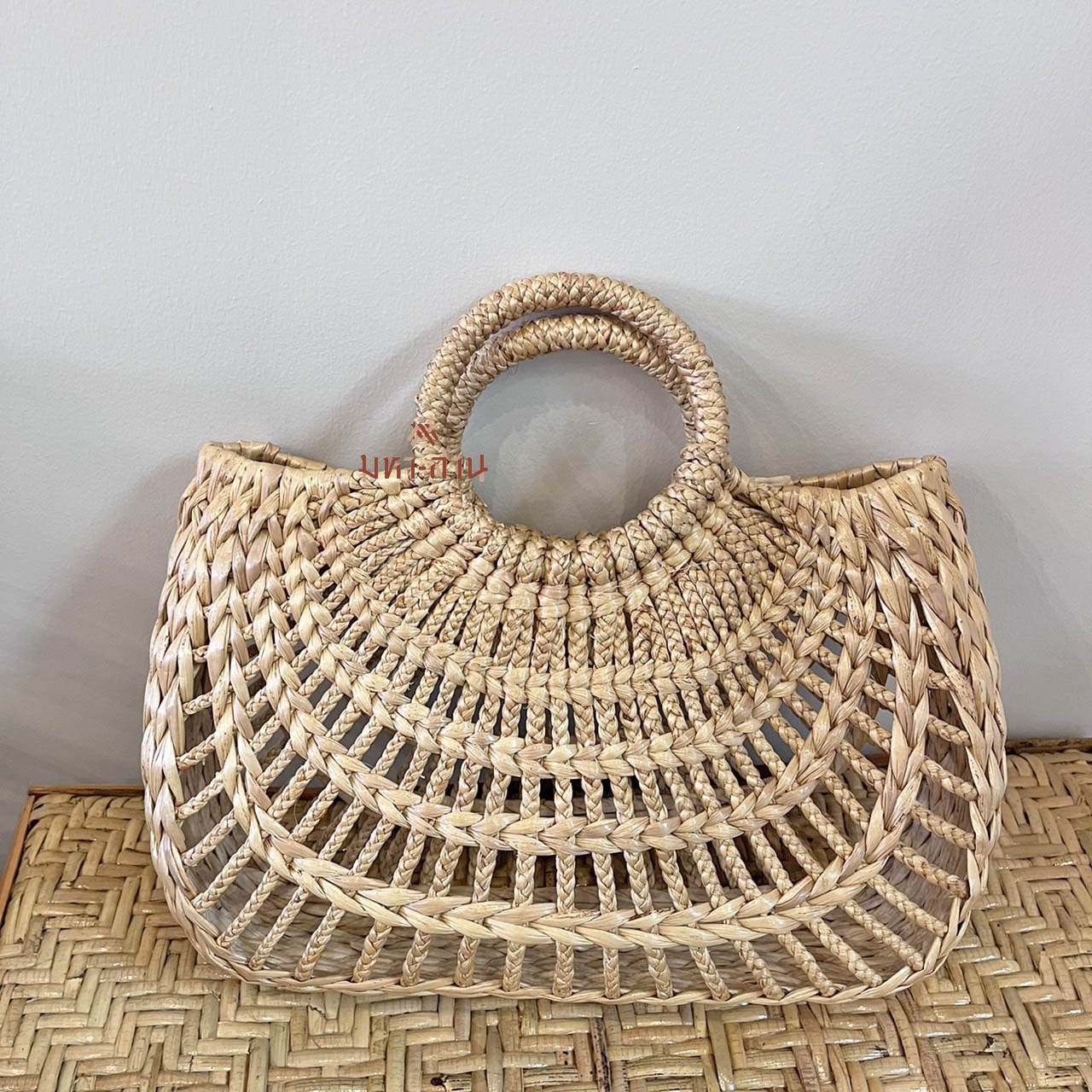 กระเป๋าผักตบชวา กระเป๋าสาน กระเป๋ามินิมอล💕