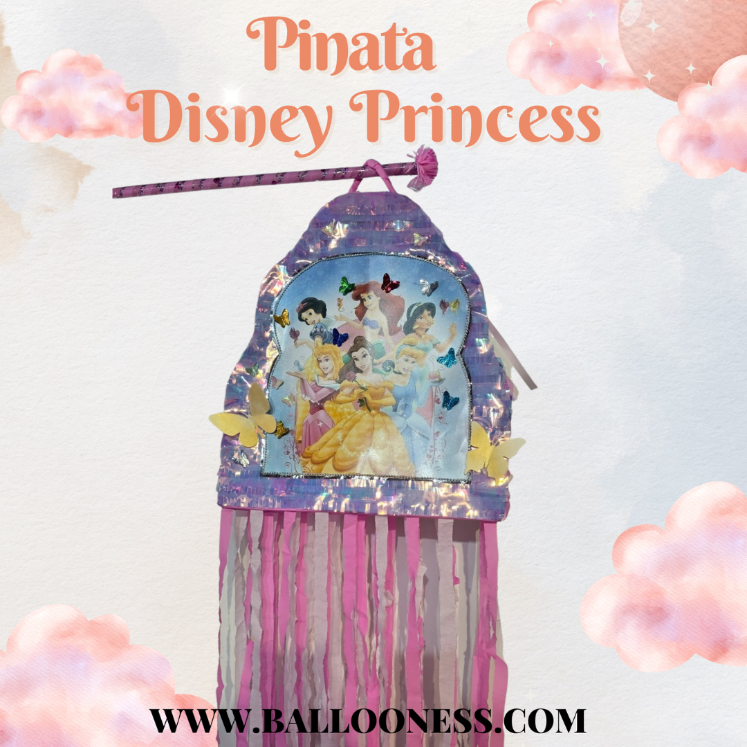 พินาต้า เจ้าหญิง ดิสนีย์ / Pinata Disney Princess พร้อมไม้ตี (ไม่มีขนม)