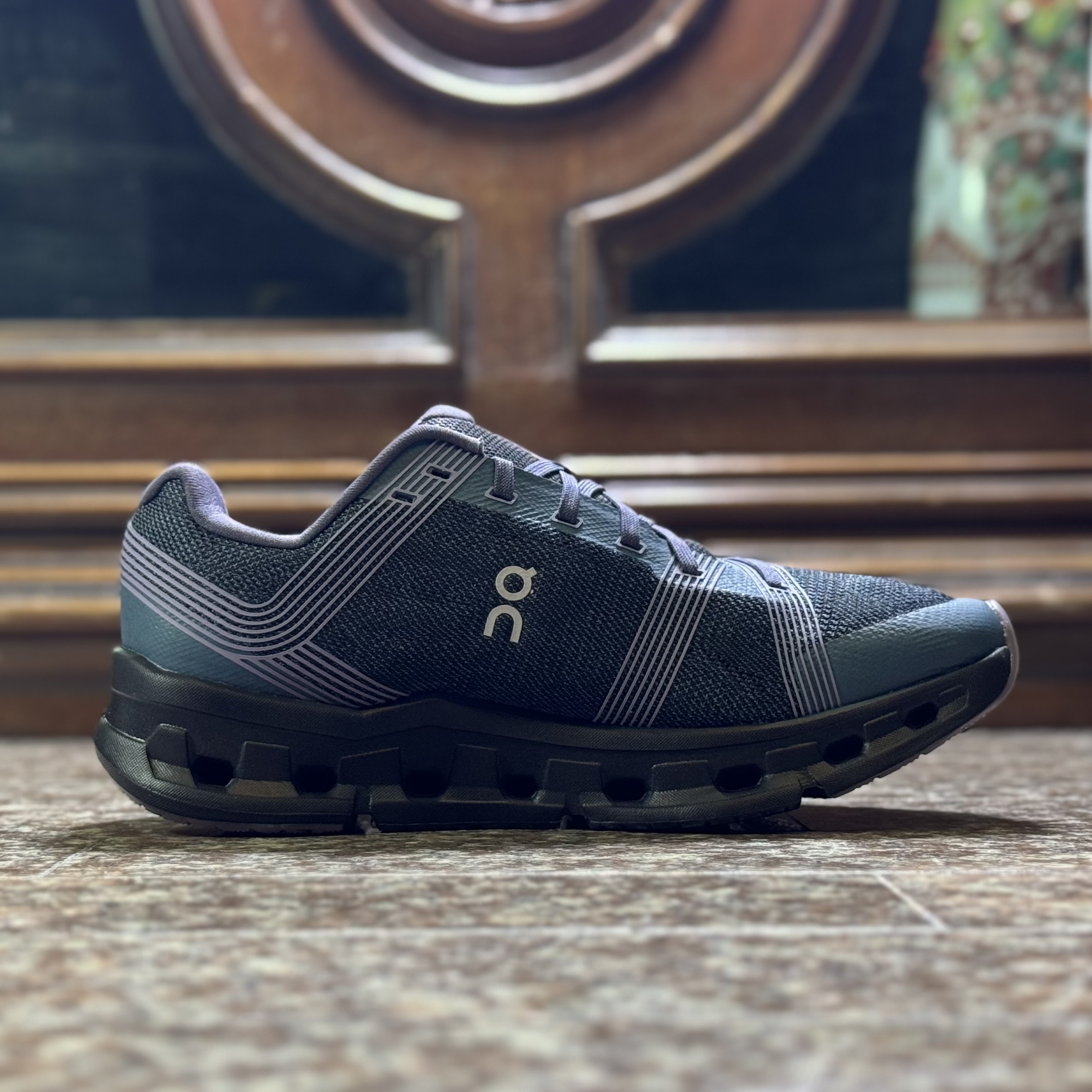 รองเท้าวิ่ง On CloudGo ‘Storm/Magnet’ #มือ2 (W8US) Women