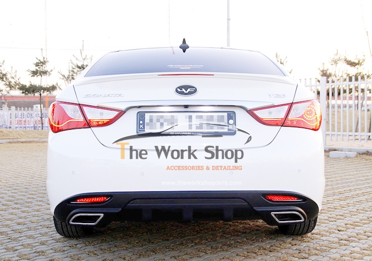 Rear Diffuser for Sonata ( แต่งกันชนหลัง )