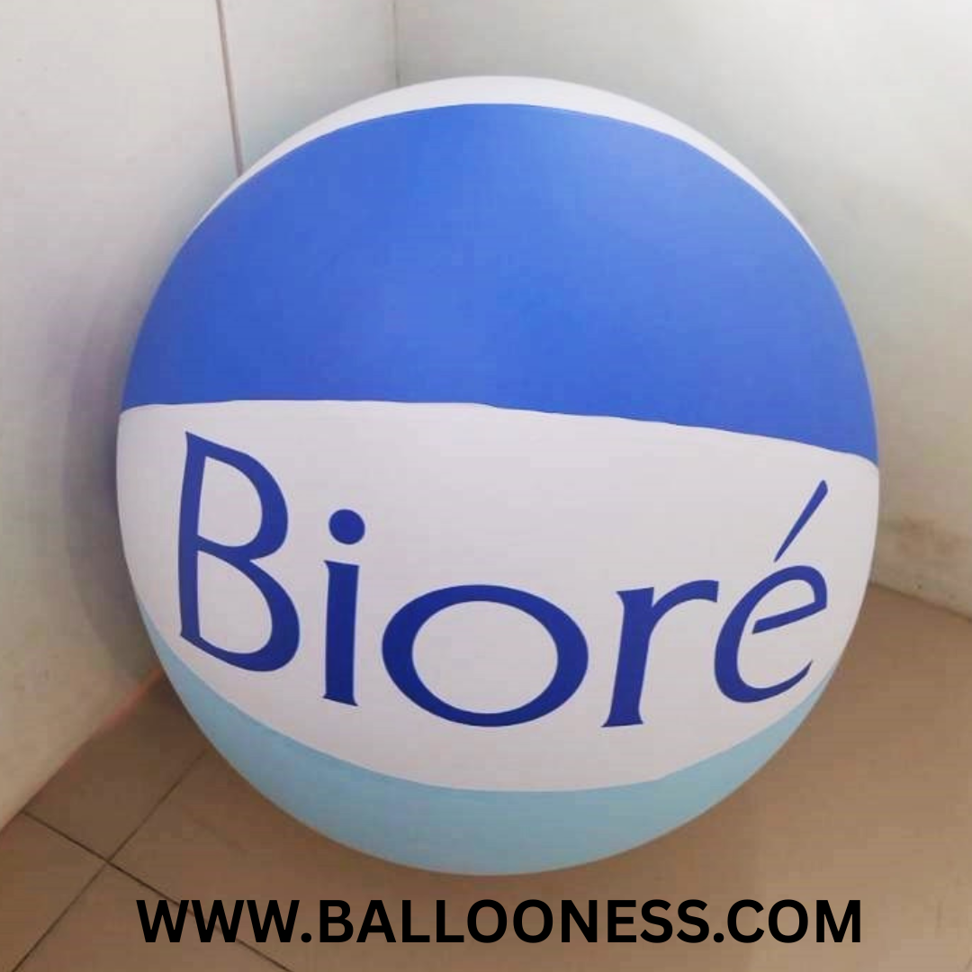 รับผลิตลูกบอลเป่าลม สกรีนข้อความ(สั่งผลิต15-20วัน)