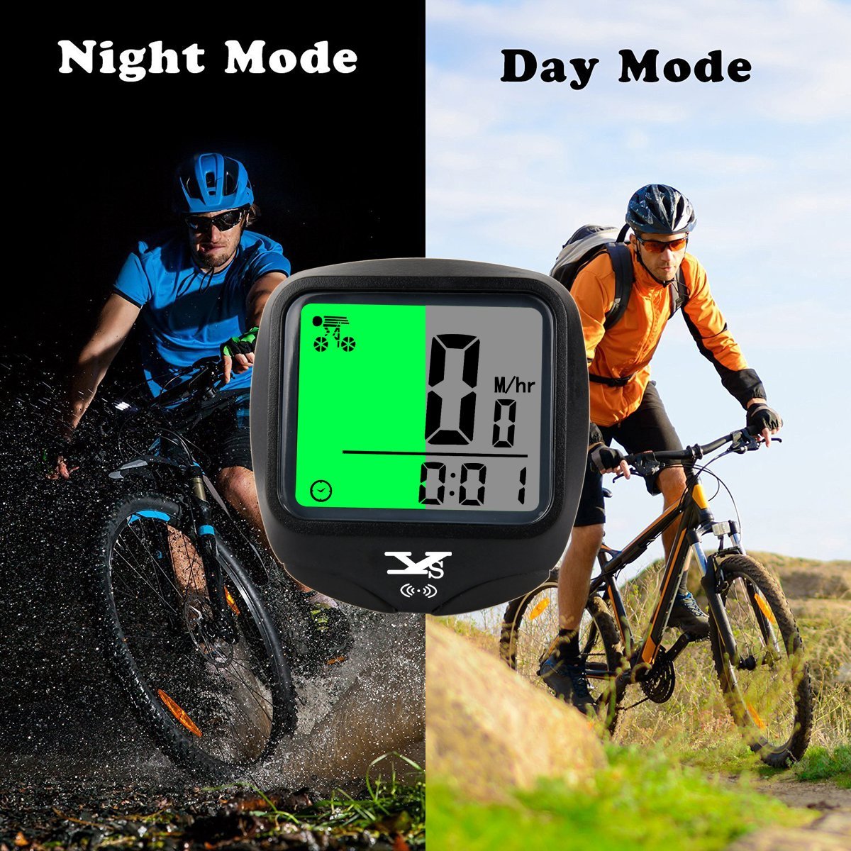 ไมล์จักรยาน YS รุ่น YS-468C (ไมล์ไร้สาย)