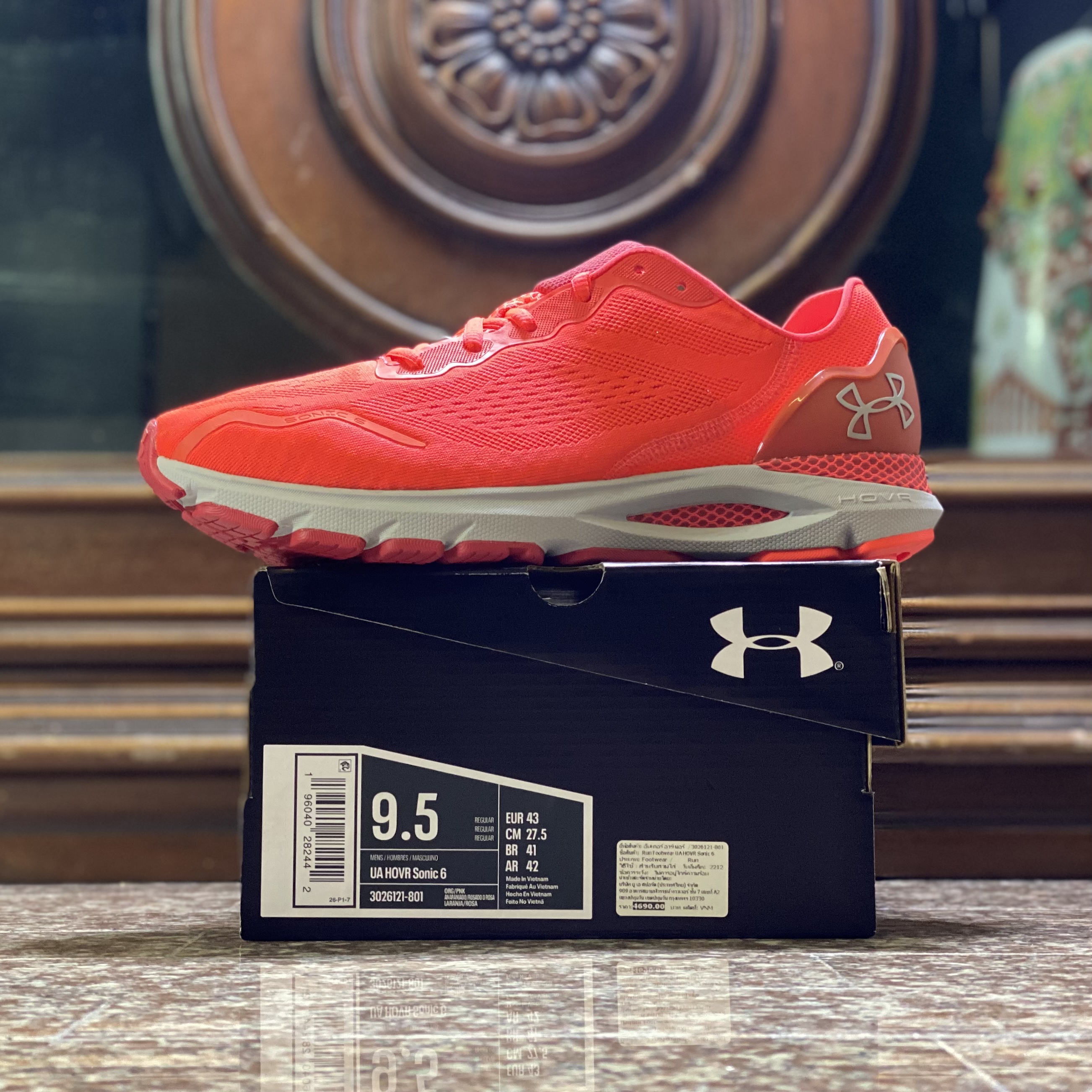 รองเท้าวิ่ง Under Armour HOVR Sonic 6 (M9US)