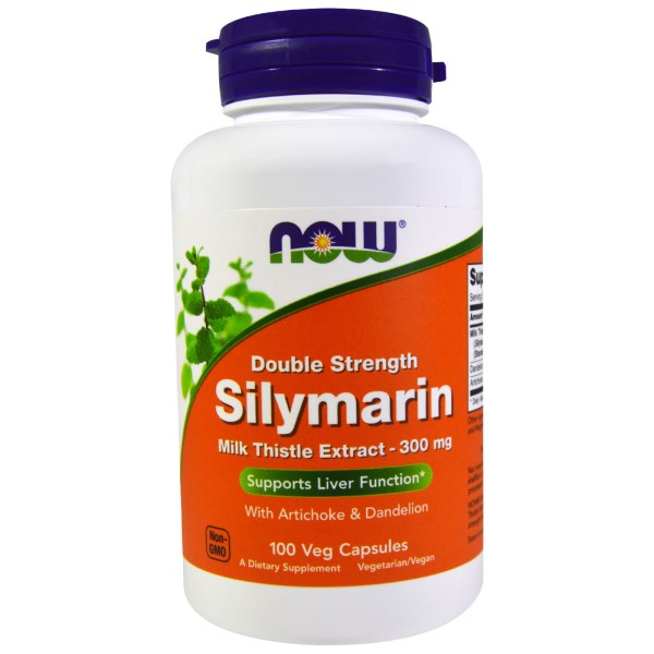 Now Foods, Silymarin, Milk Thistle Extract, 300 mg, 100 Veggie Caps