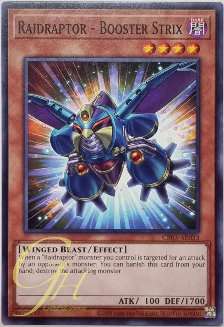 Yugioh [CR03-AE033] Raidraptor - Booster Strix (Common)