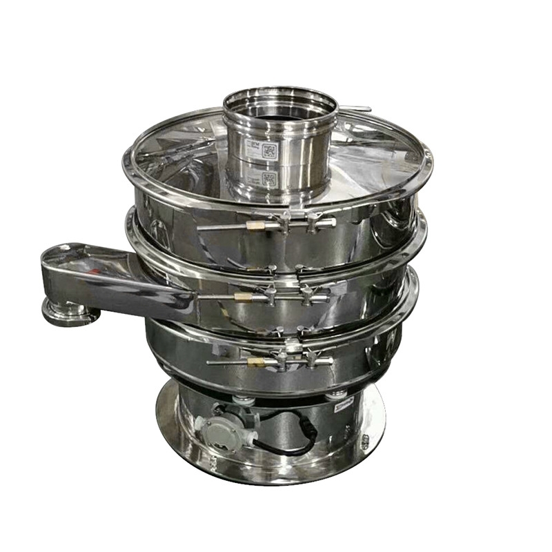 เครื่องร่อนผงยา ร่อนแป้ง เครื่องสั่นแยก filter screen 304 stainless steel CF-XZS