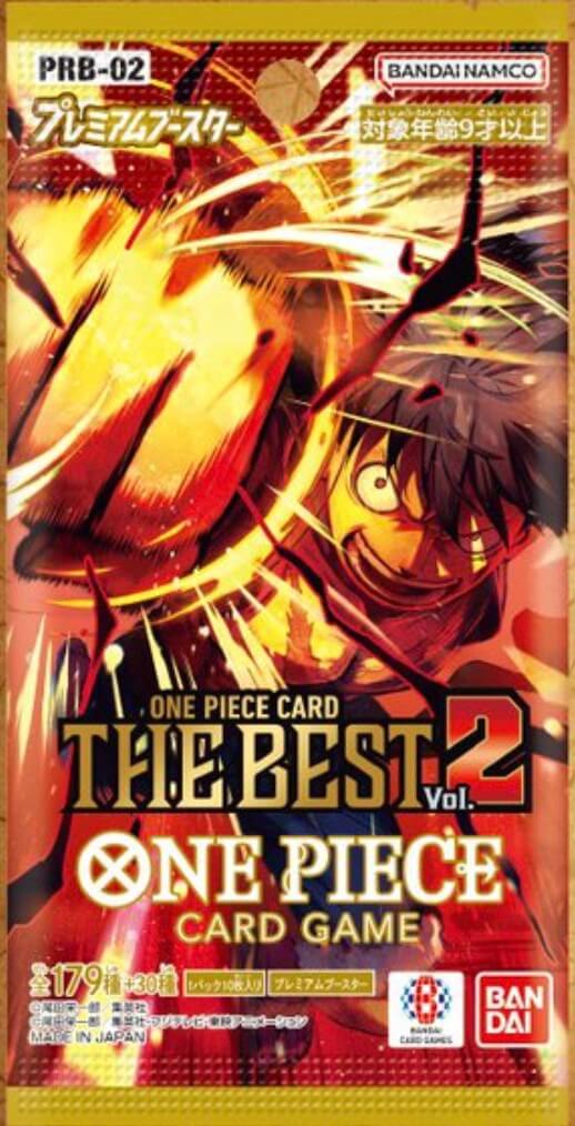 One Piece Card Game [PRB02-PCK] Premium Booster - One Piece Card Game The Best (Sealed Pack) แบบ 1 ซอง