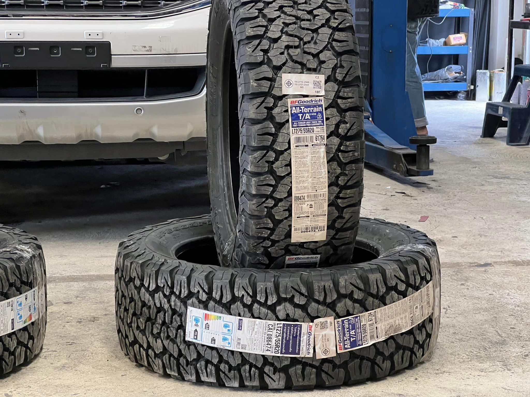 ยางใหม่ BF 275/55-20 KO2 ราคาถูกที่STEP9