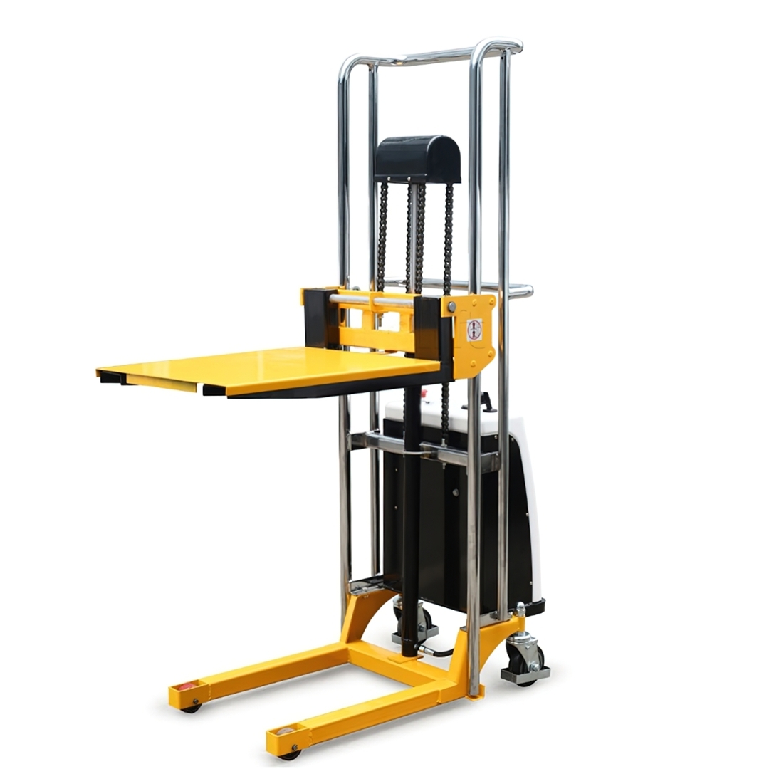 17316 รถยกไฟฟ้า Forklift mini 400kg. stacker ไฟฟ้า