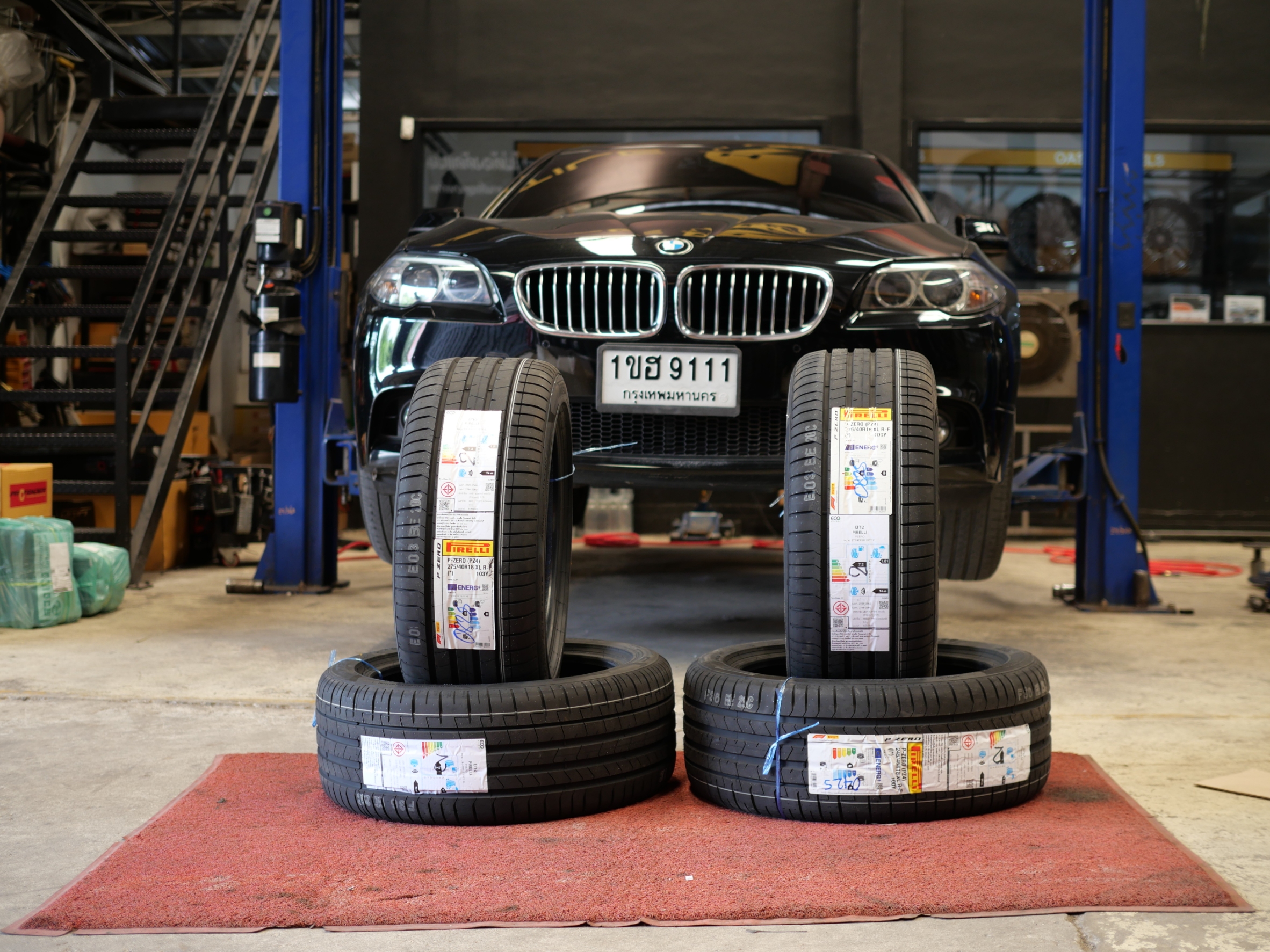 ยางใหม่ PIRELLI PZ4 RUNFLAT 245/45-18 , 275/40-18 ที่ STEP9