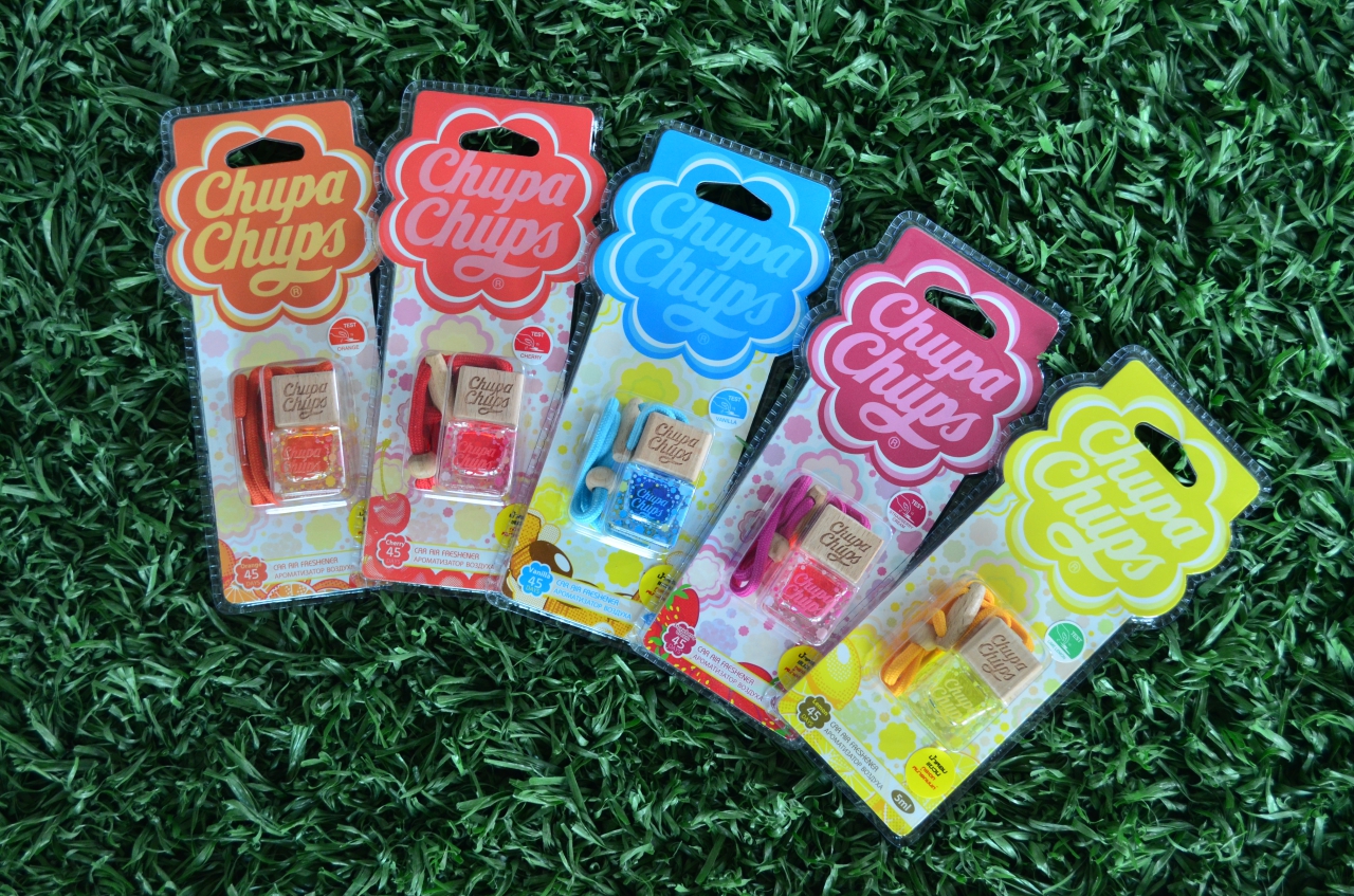 Chupa Chups น้ำหอมปรับอากาศอโรมาในขวดแก้ว กลิ่น Vanilla (วานิลลา)