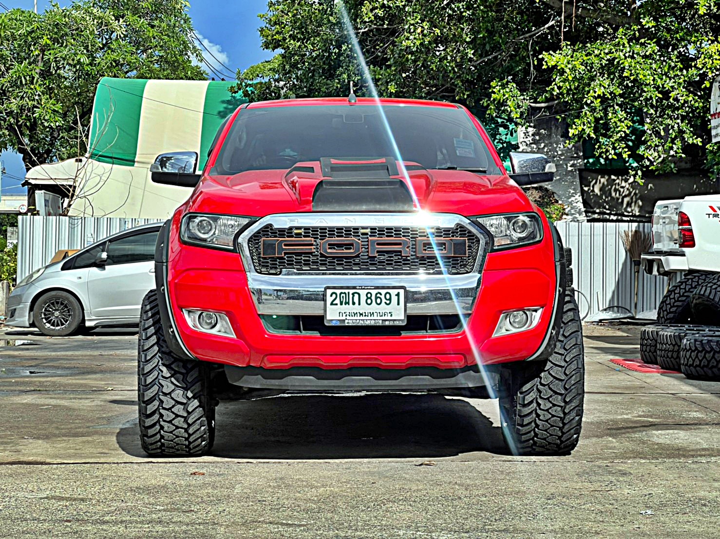 FORD_RANGER_ทรงเมกาจองคิวมาจากลำพูน