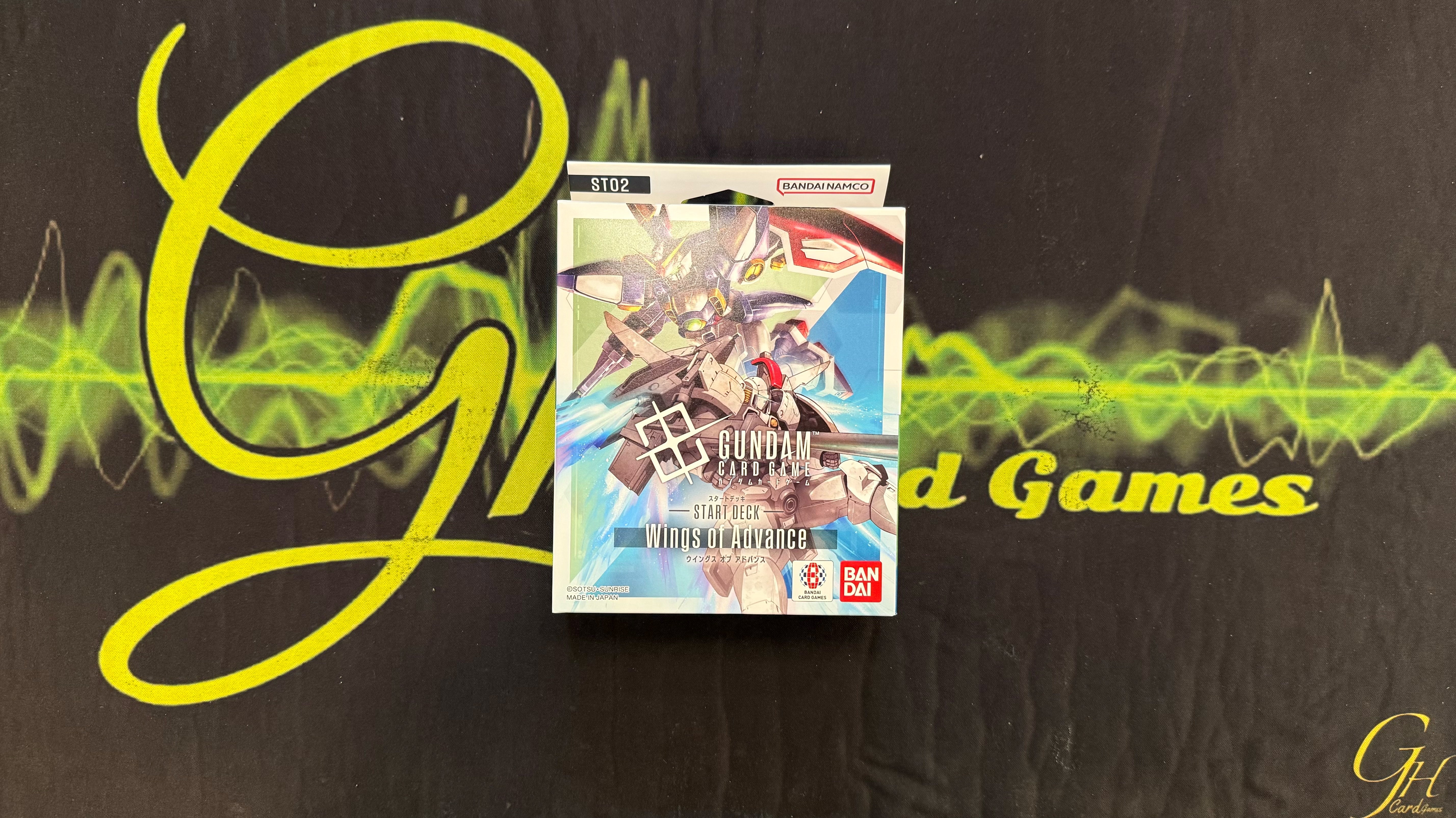 Gundam Card Game (GD-ST02-01BOX) Starter Pack: Wings of Advance Japan Version แบบ 1 กล่อง