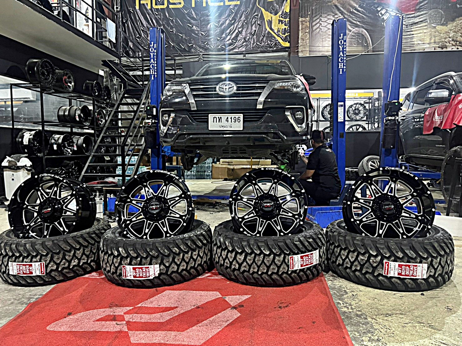 TOYOTA_FORTUNER_จองคิวมาจากปทุมธานี ทำทรงเมกาที่ STEP9