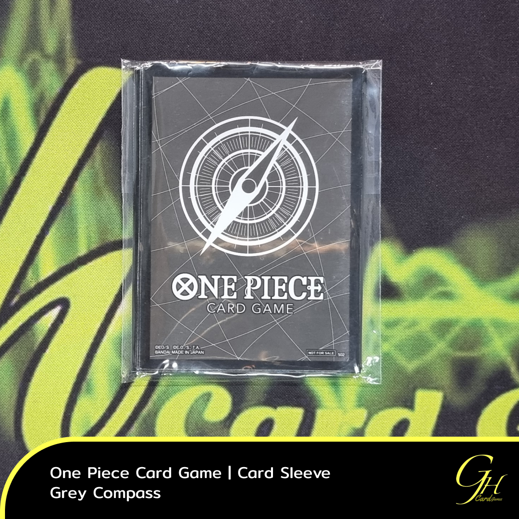 One Piece Card Game [SLV-Promo-005] One Piece Card Sleeve - Grey Compass