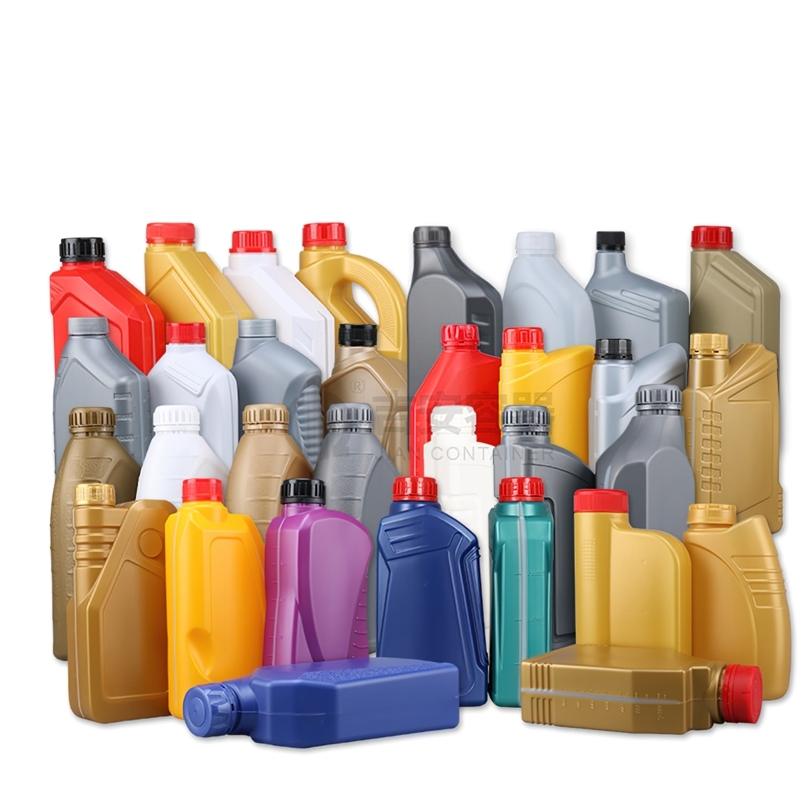 ขวดน้ำมันเครื่อง HDPE ขวดพลาสติก ขวดน้ำมันเชื้อเพลิง น้ำมันหล่อลื่น