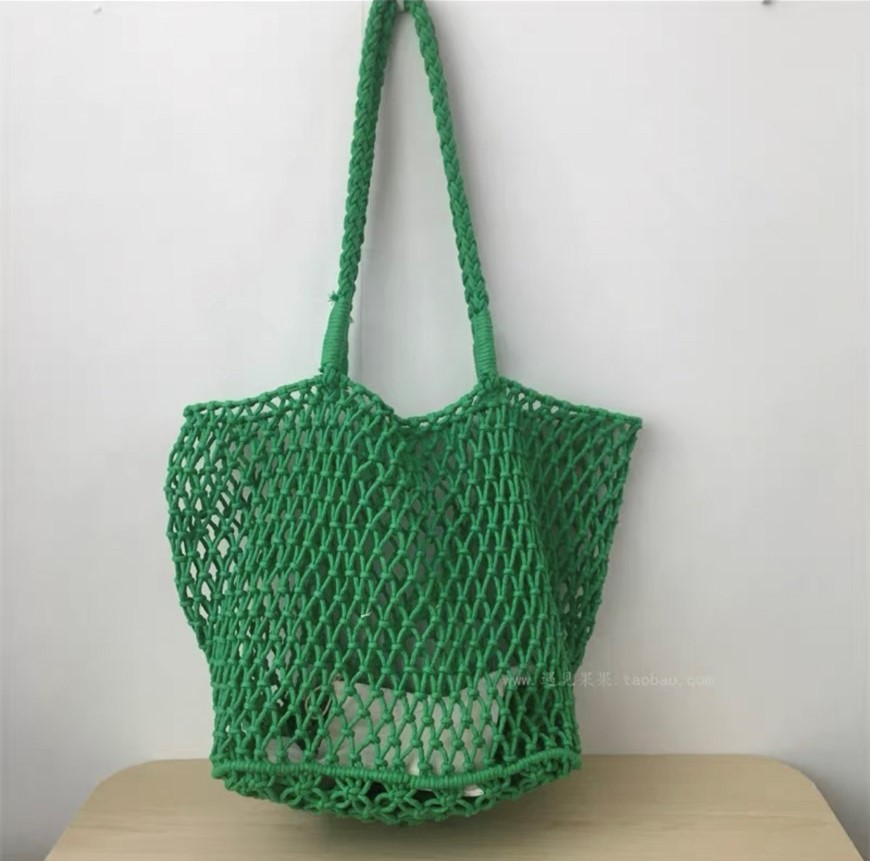 กระเป๋าถัก กระเป๋าสะพาย กระเป๋าเกาหลี กระเป๋าคาเฟ่ 💞