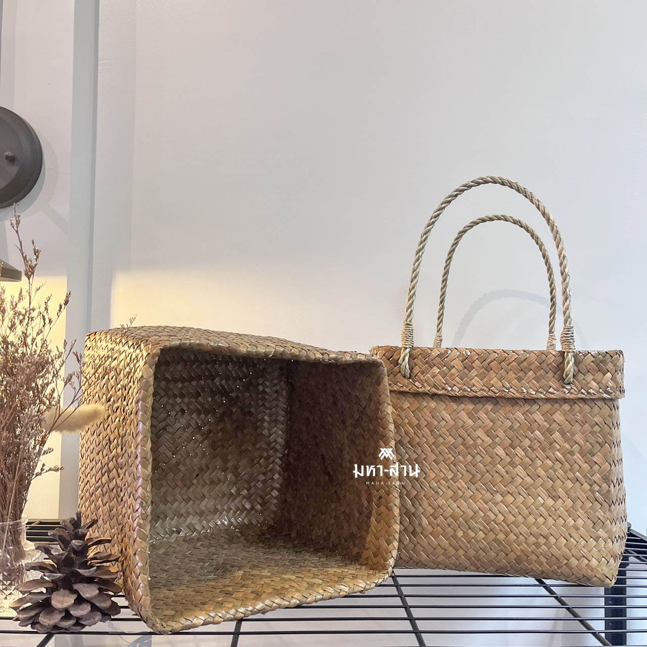 กระเป๋ากระจูด กระเป๋าถือ กระถางต้นไม้ กล่องของขวัญ