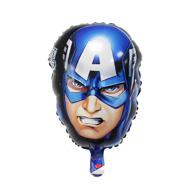 ฟอยหัวกัปตันอเมริกา / Captain Americn Head Foil Balloon