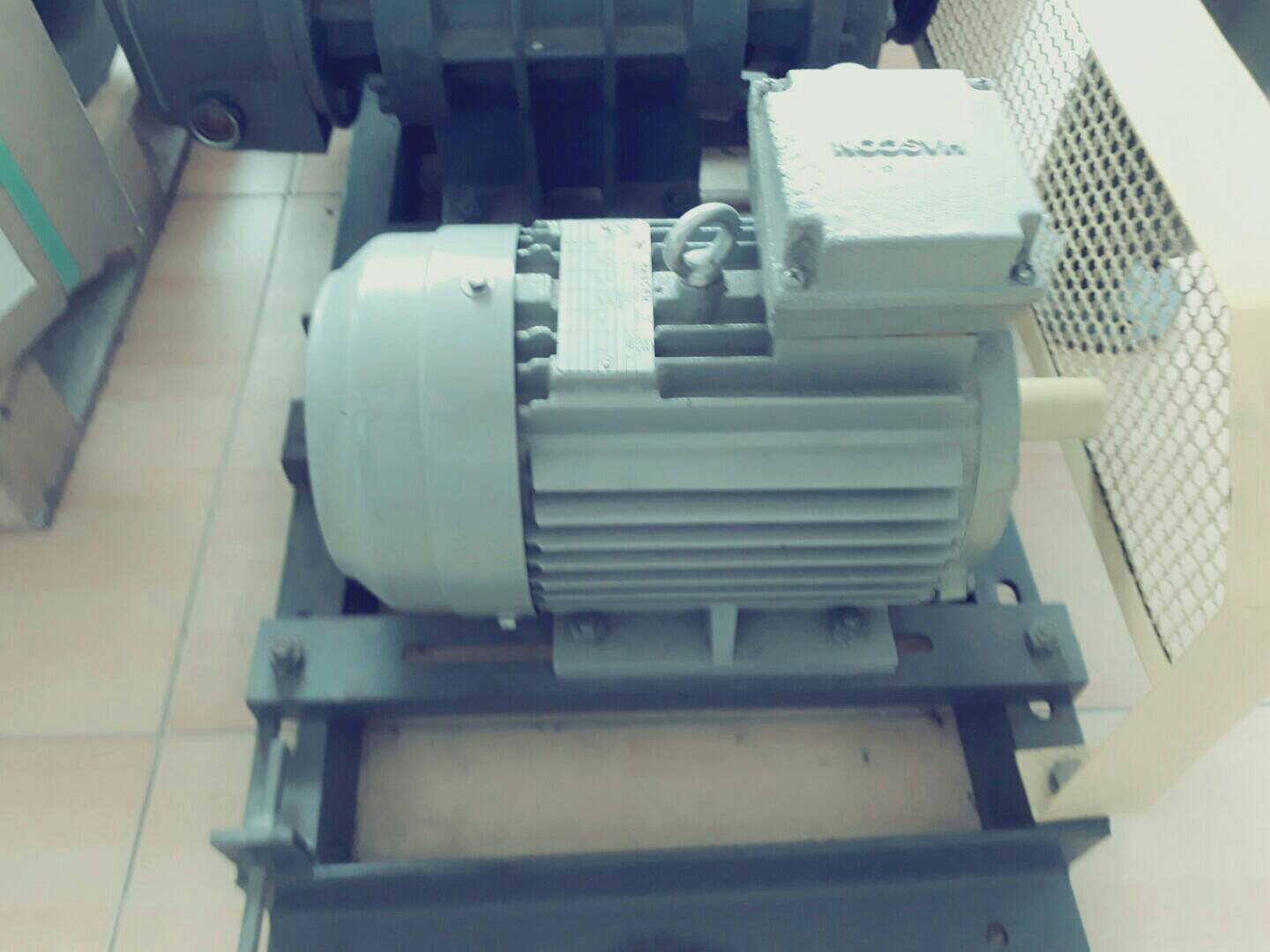 มอเตอร์ "HASCON" 7.5HP 4P 5.5KW 132S2 ขาตั้ง Cast iron frame