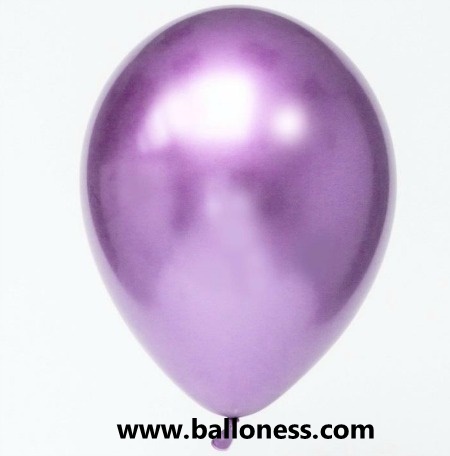 ลูกโป่ง 11 นิ้วสีม่วงโครเมี่ยม / 11 Chrome Purple (1แพค 100 ใบ)