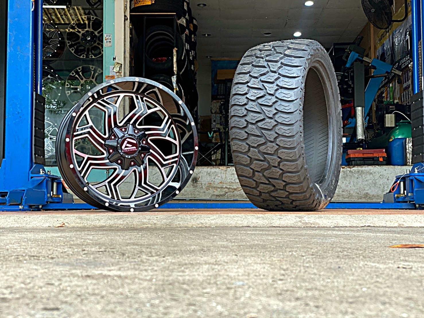 EAGLE BL004 ขอบ22 มาใหม่ ทรงเมกา