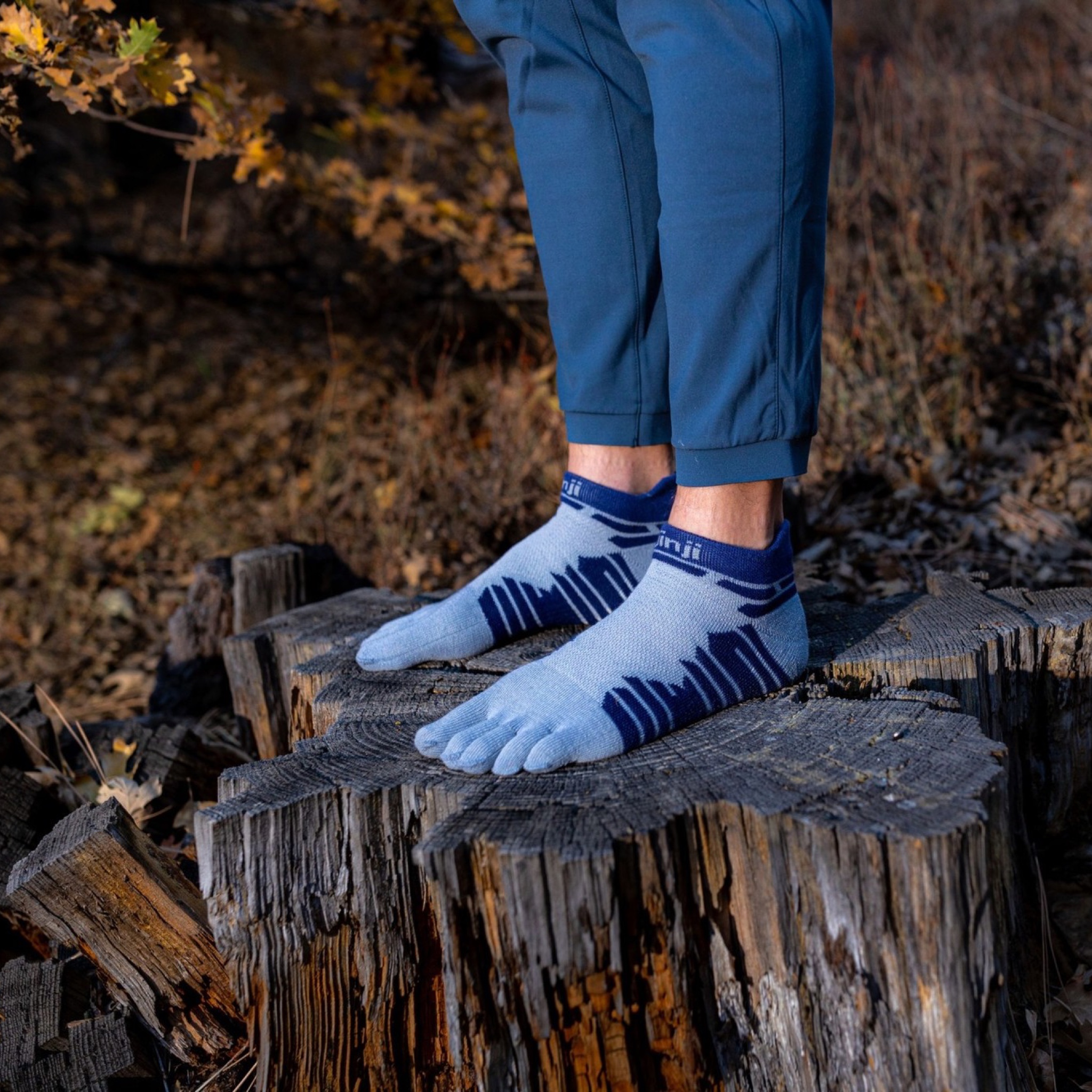 ถุงเท้าวิ่ง Injinji Performance Ultra Running Toe Socks (M)