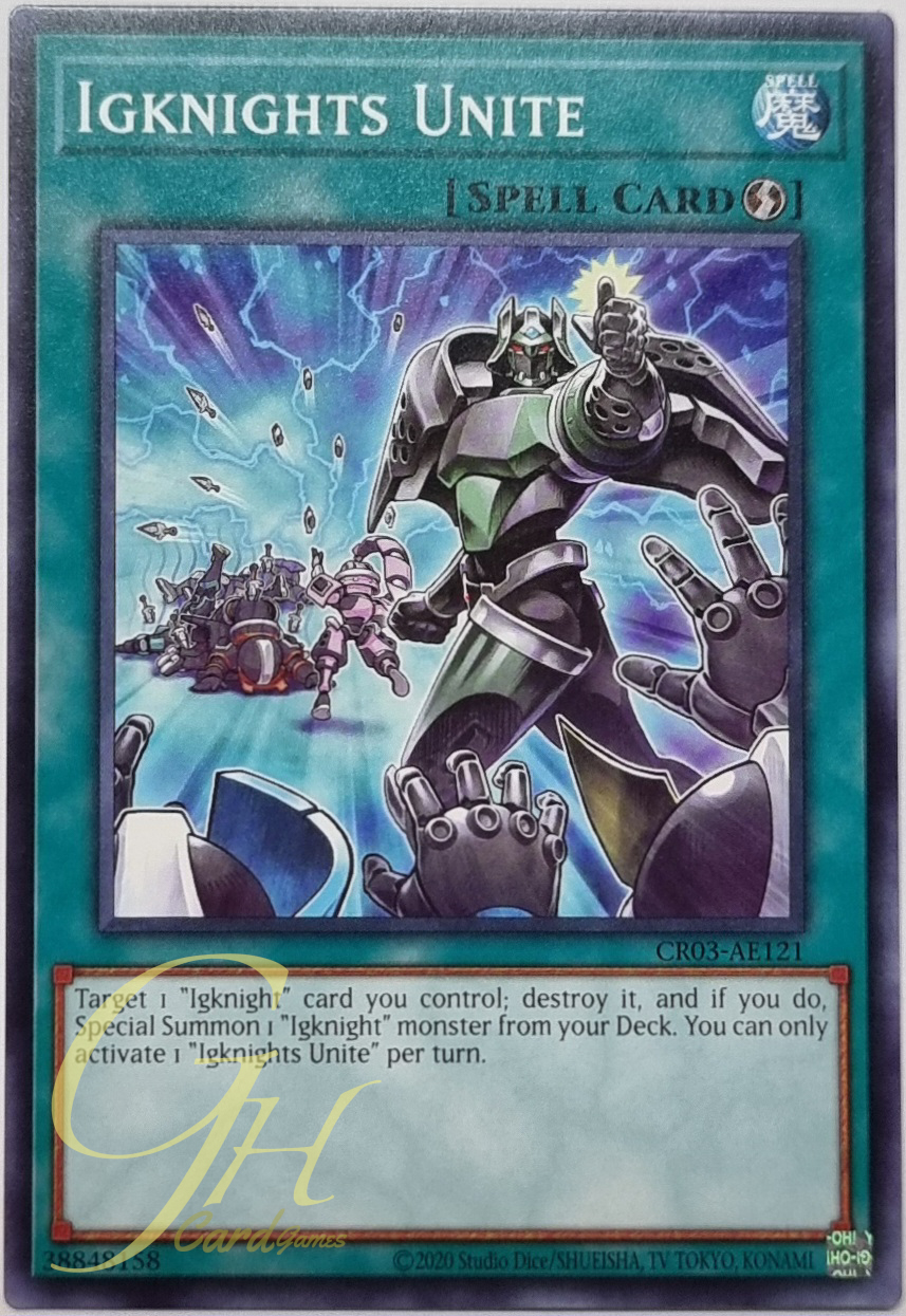 Yugioh [CR03-AE121] Igknights Unite (Common)