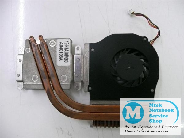 MT01498 พัดลมและฮีทซิงค์ระบายความร้อนโน้ตบุ๊ค Asus M5, M5200, M5N - 13-N9A10M060 Cooling Heatsink & Fan (มือสอง 2