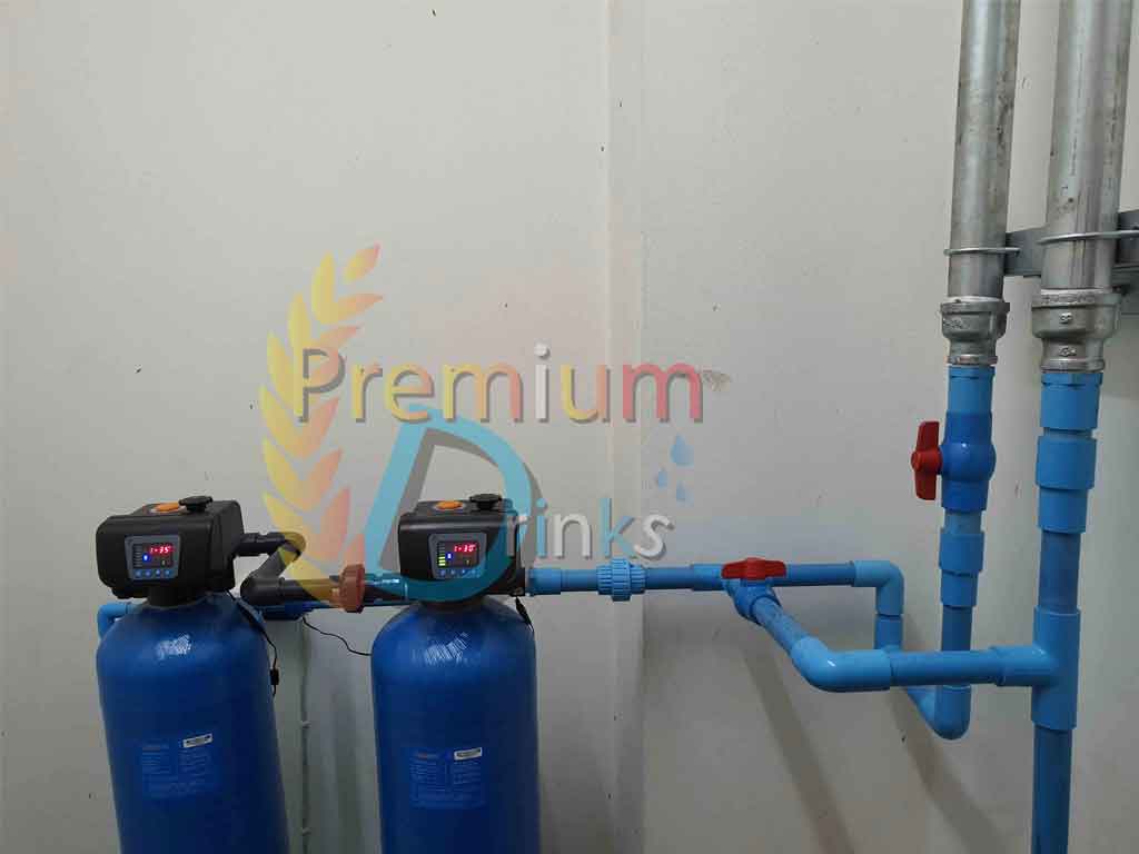 ถังคาร์บอน+ถังเรซิ่น+ หัวจ่ายออโต้ตั้งล้างสารกรองอัตโนมัติ+ +ชุดดักตะกอน 20นิ้ว 5 ไมครอน ราคาพร้อมติดตั้ง