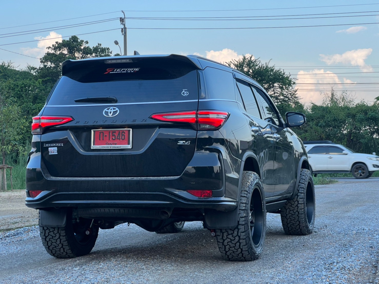 #TOYOTA_LEGENDER_จองคิวจากชัยนาท ไม่ยก ใส่ล้อออฟลบ