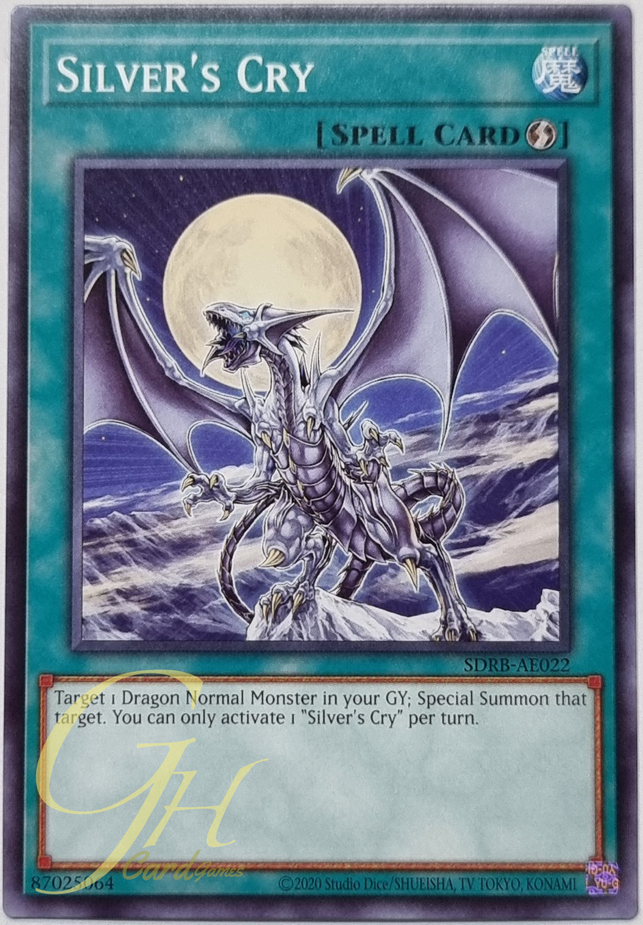 Yugioh [SDRB-AE022] Silver's Cry (Common)