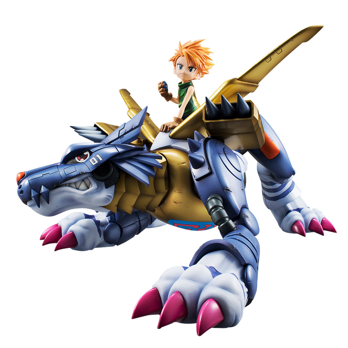 Digimon Adventure MetalGarurumon & Yamato Ishida Precious G.E.M