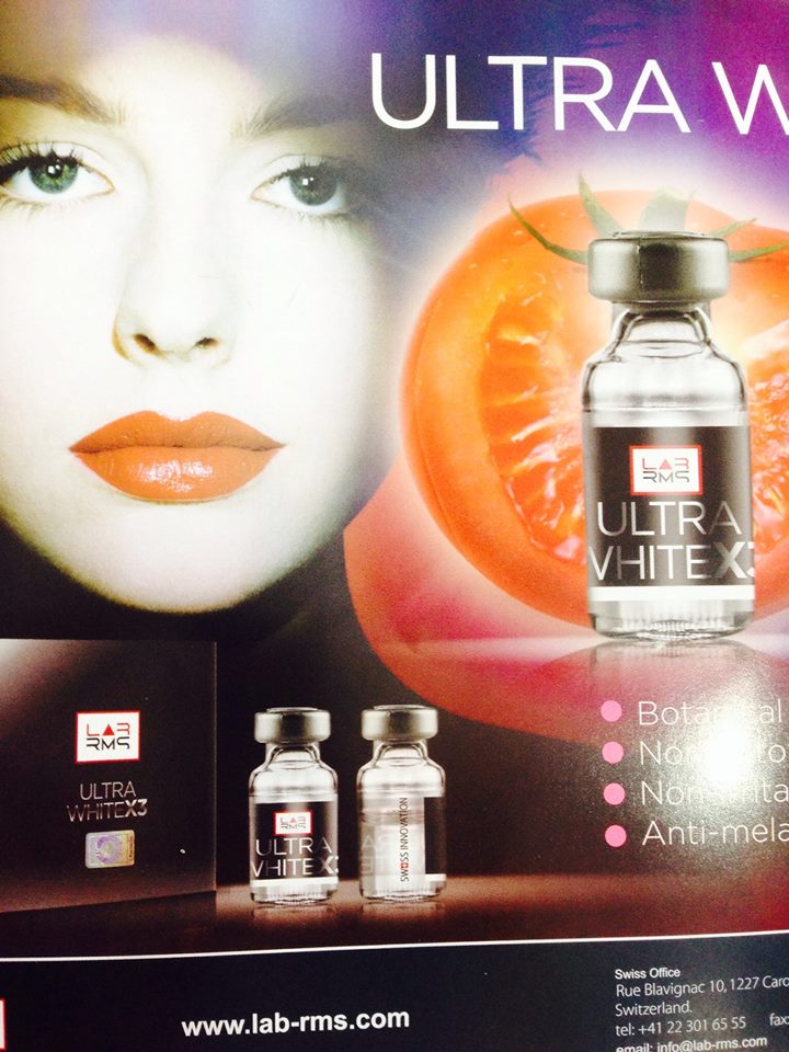 Ultra White X3 Powerful Whitening Peptide สารสกัดจาก มะเขือเทศ ธรรมชาติ 100% ให้ความขาวที่สว่างกระจ่าง เหมือนนีออนสะท้อนแสง