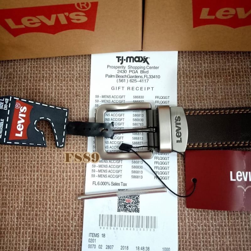 เข็มขัดหนังแท้