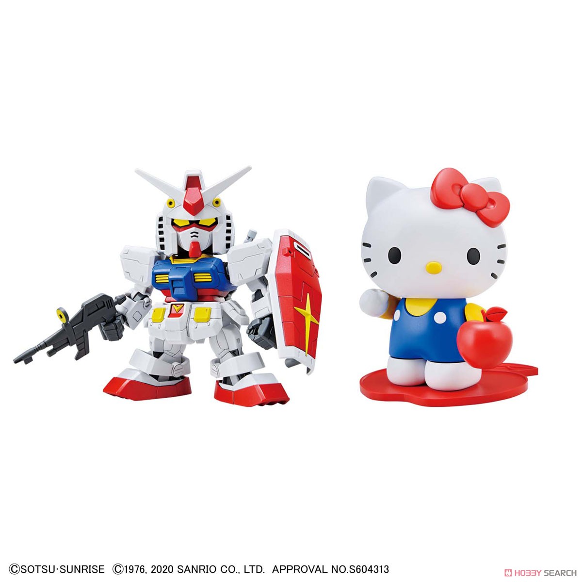 Hello Kitty/RX-78-2 Gundam [SD EX-Standard] (SD) (Gundam Model Kits)