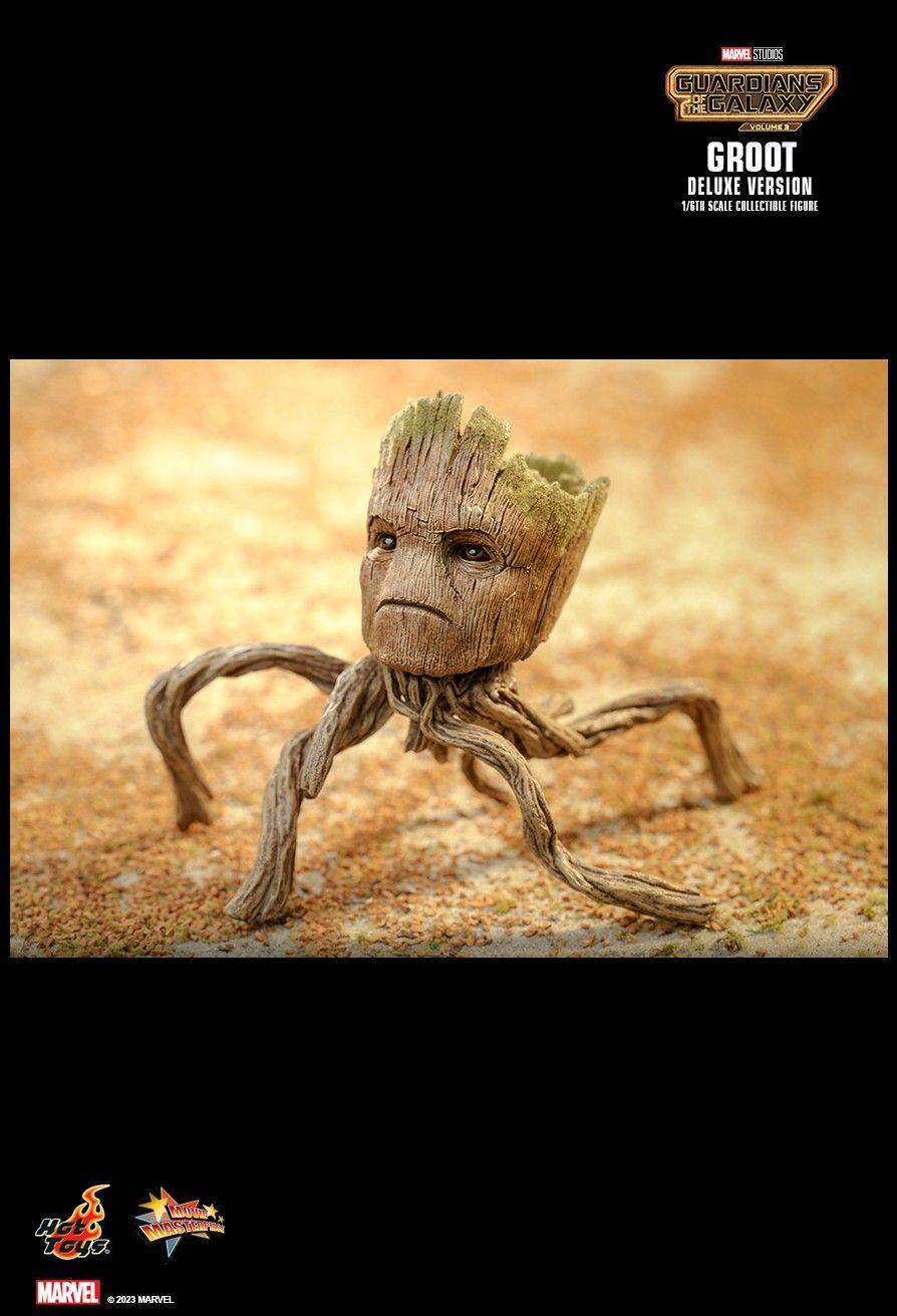 HOT TOYS MMS707 Guardians of the Galaxy Vol. 3 - Groot (Deluxe Version)