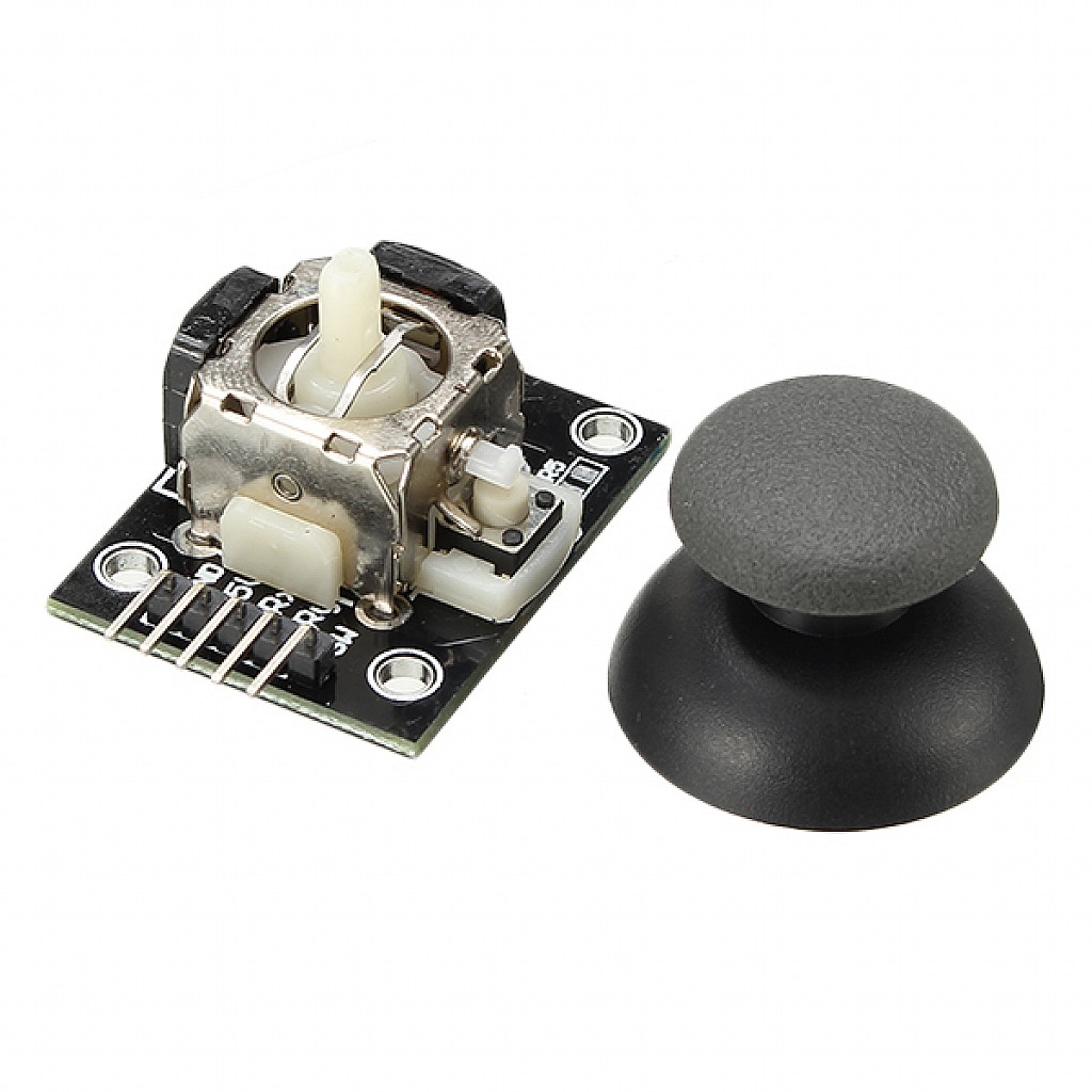 โมดูลXY Joystick Analog พร้อมปุ่มโยกยางแบบ PS2 (XY Joystick Module)