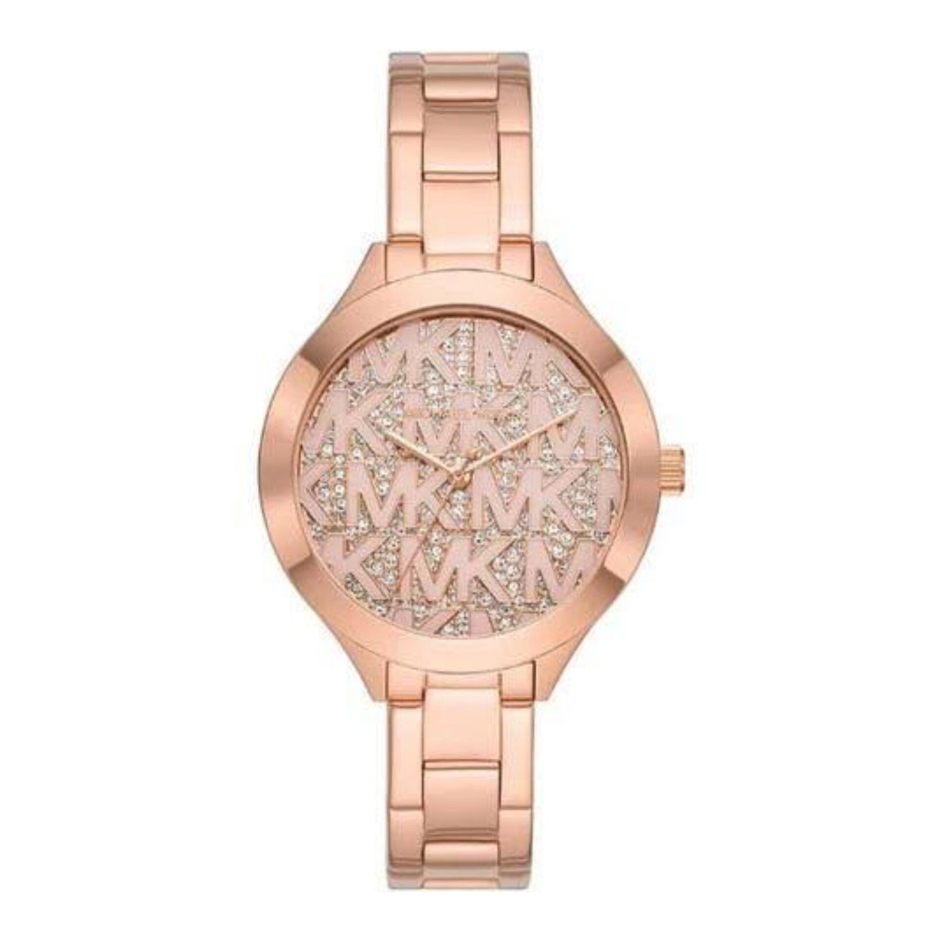 นาฬิกา Michael Kors Slim Runaway Quartz Rose Gold Dial Ladies Watch MK4658 Size 38 mm