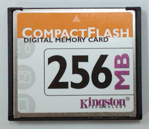 KINGSTON - CF Card 256MB 25X (ของหมด)