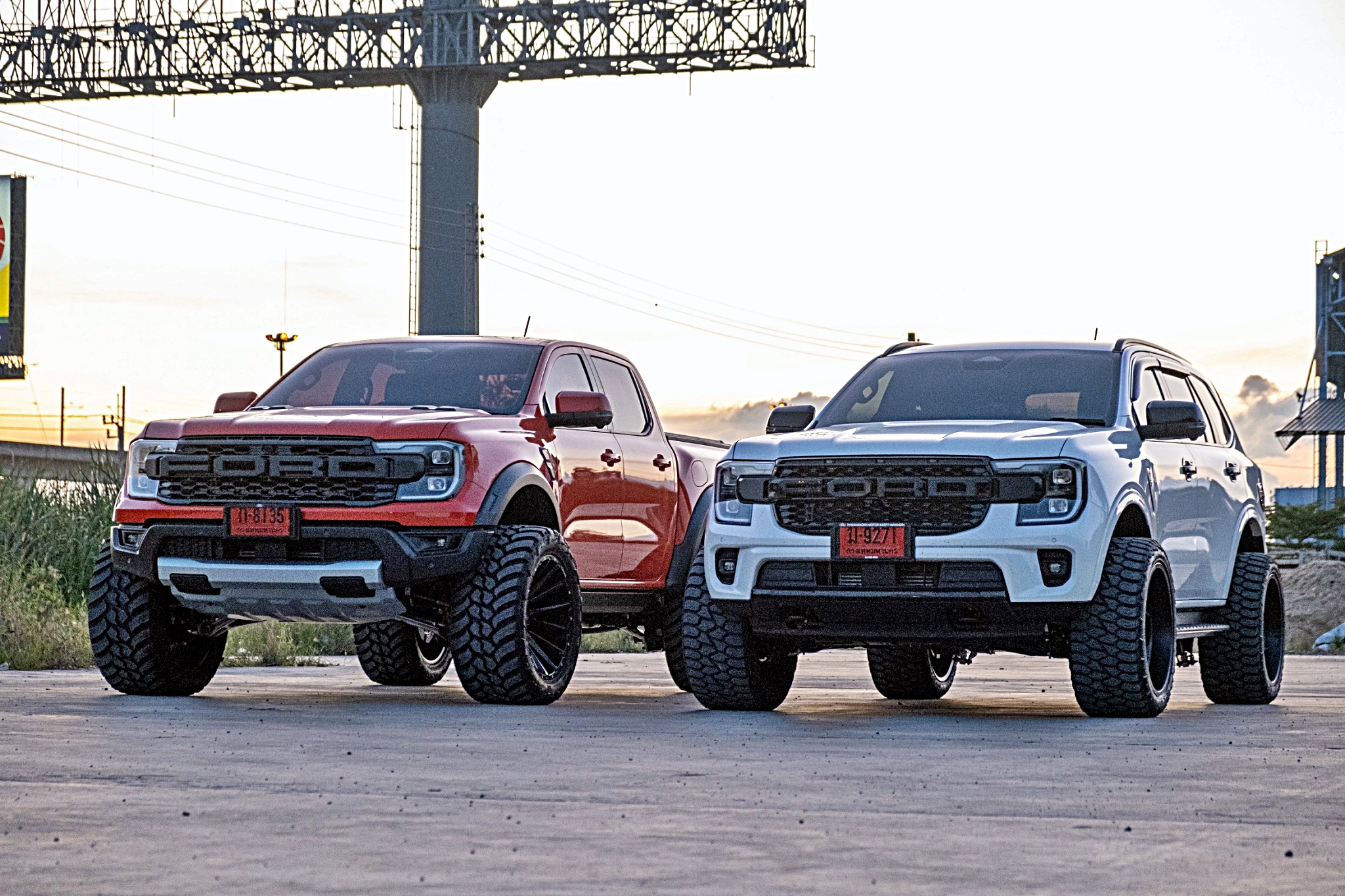 FORD EVEREST NEXTGEN ล้อแท้ HOSTILE H120 ขอบ22 ที่ STEP9