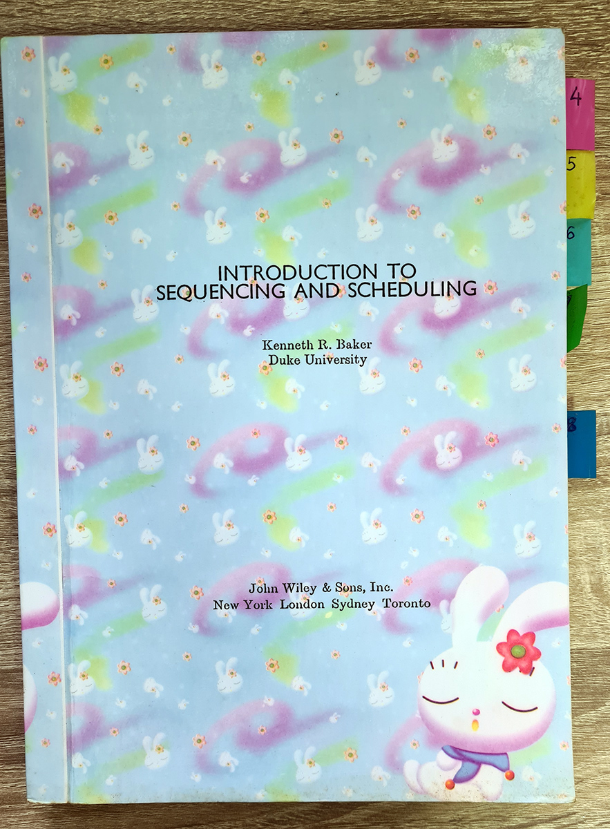 หนังสือเรียน Introduction to SEQUENCING and SCHEDULING