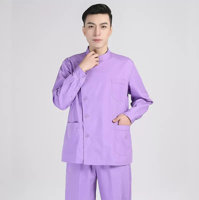 ชุดพยาบาลแขนยาวและแขนสั้น พร้อมกางเกง OLM-3