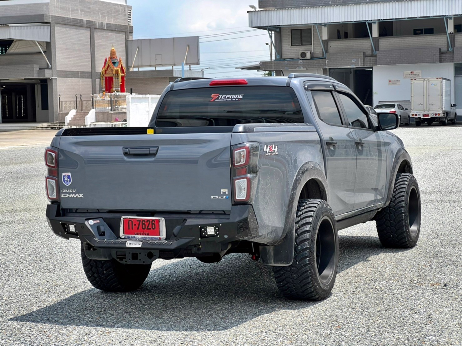 D_MAX_ทะเบียนนครปฐม ทำทรงเมกาที่ STEP9