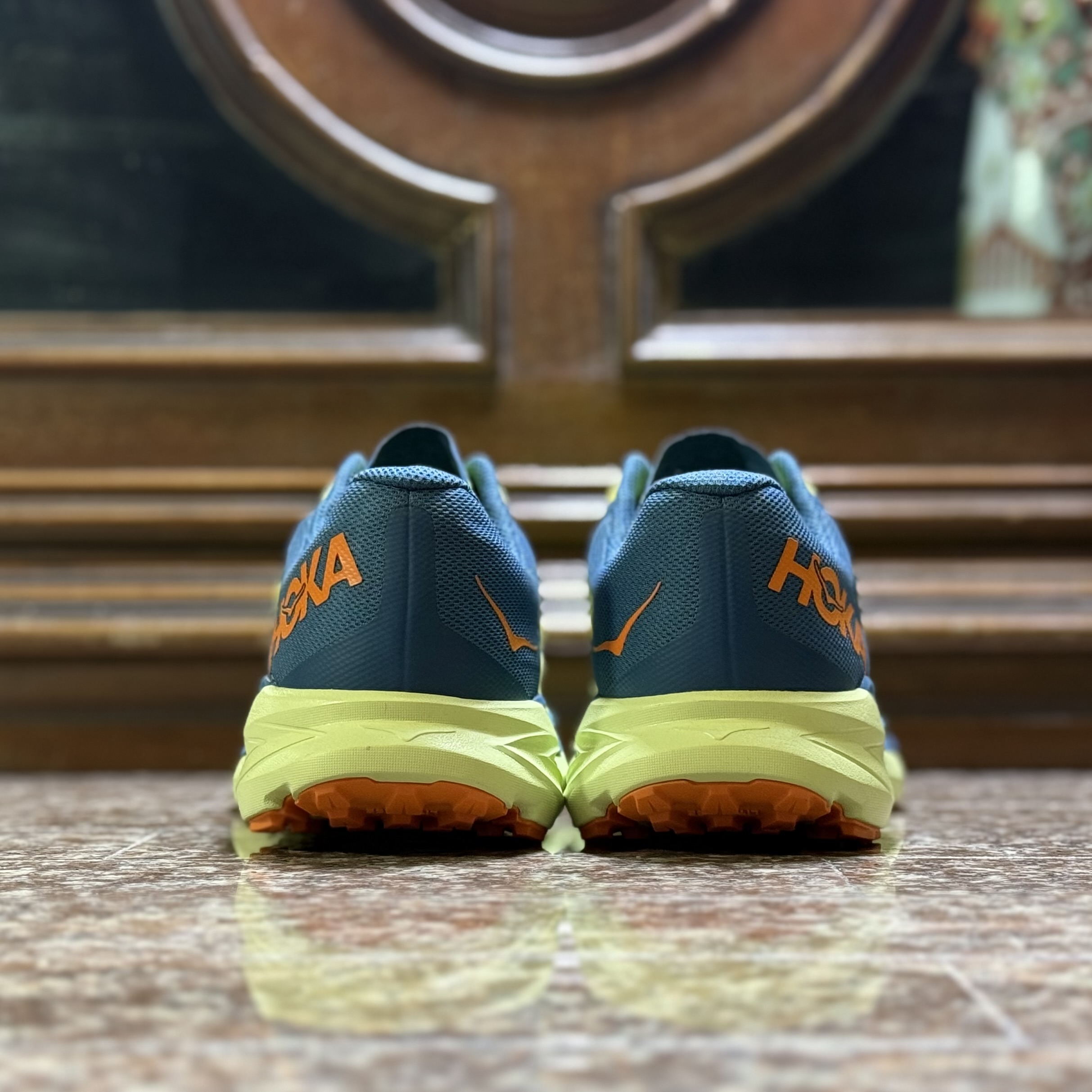 รองเท้าวิ่งเทรล HOKA Zinal ‘Evening Primrose’ (M11.5US)