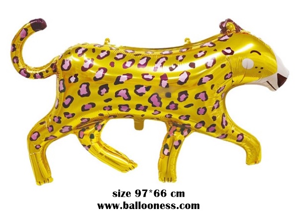 ลูกโป่งเสือสีทอง / Gold Baby Tiger Foil Balloon