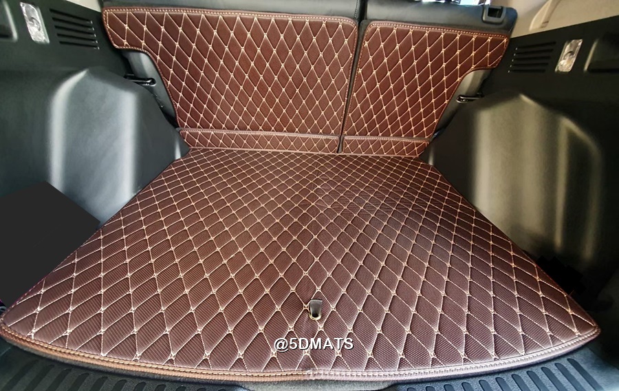 พรมปูพื้นรถยนต์ 6D HONDA CR-V G5 (5ที่นั่ง) ปี2017-21 พรม6D QJ VIP หนาพิเศษ รวมแผ่นท้าย ปิดเบาะ เต็มคัน