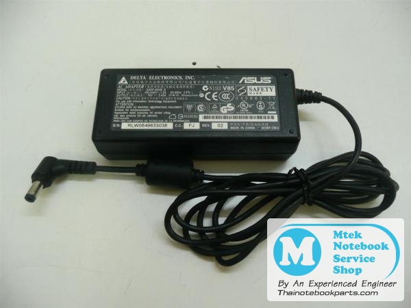 MT00382 อะแดปเตอร์ โน๊ตบุ๊ค Acer Aspire 1410 2000 3000 5000 Travelmate 2300 3000 - SADP-65KB AC Power Adaptor 19V-3.42A (มือสอง) 2